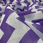 Тюль Зигзаг Сиреневый 35136